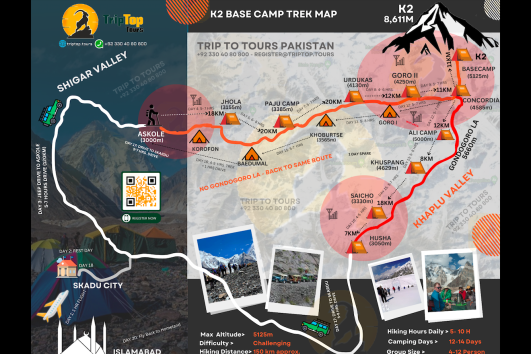 Baltoro Glacier Trek - Trekking K2 Base Camp and Gondogoro La